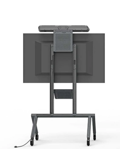 Heckler AV Cart For Logitech Rally Bar - Black - H730-BG