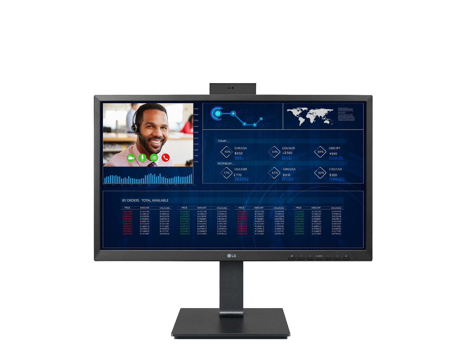 LG Thin Client All-in-One - No OS - 24CQ650N-6N 4GB/16GB