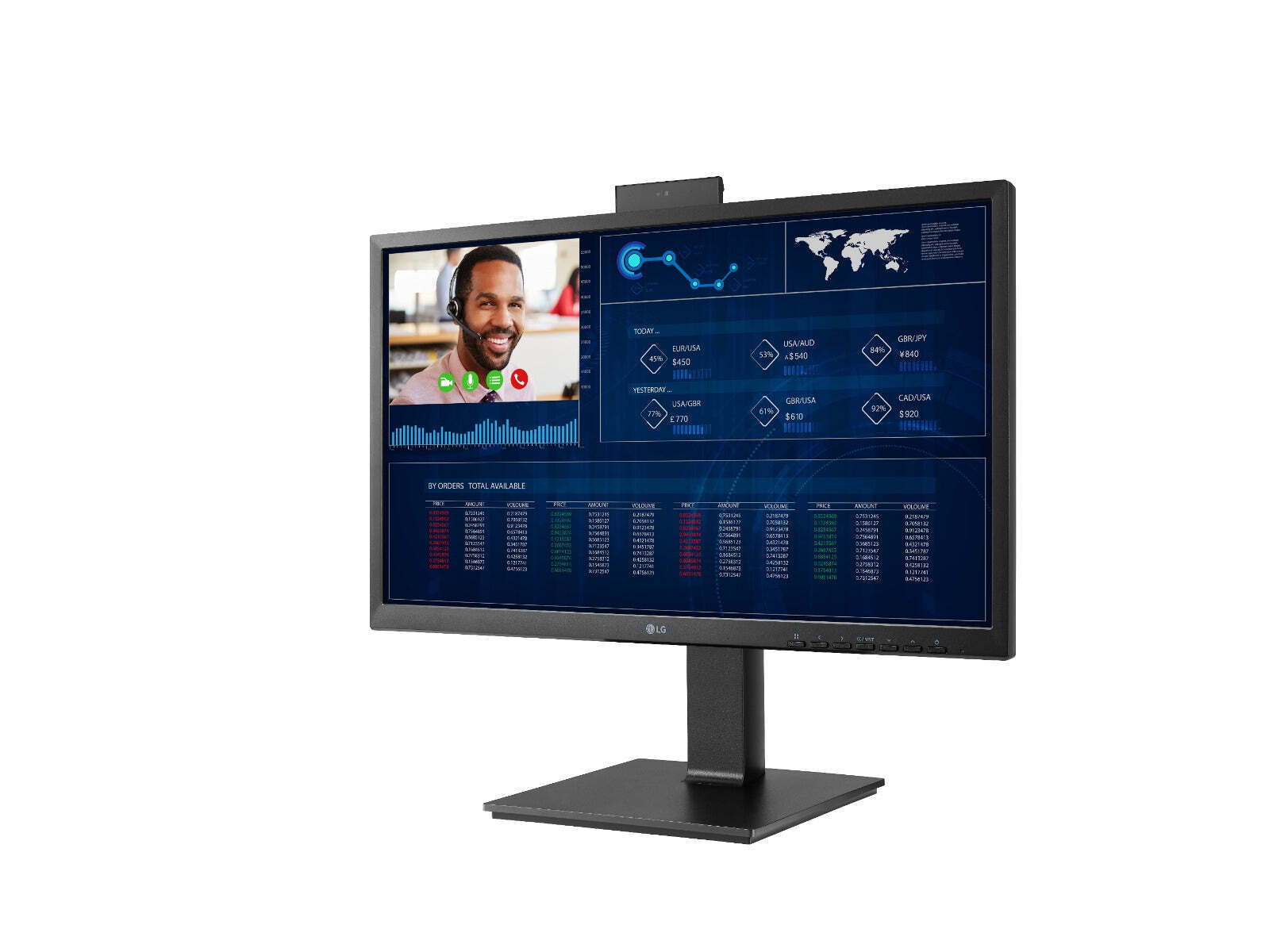 LG Thin Client All-in-One - No OS - 24CQ650N-6N 4GB/16GB