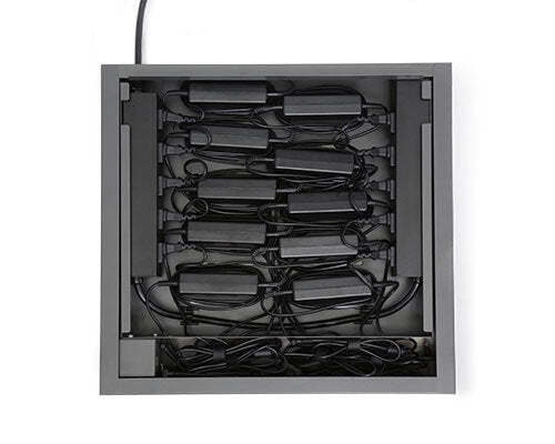 Bretford CUBE Micro Tray - TVT10AC-CK - 10 Devices