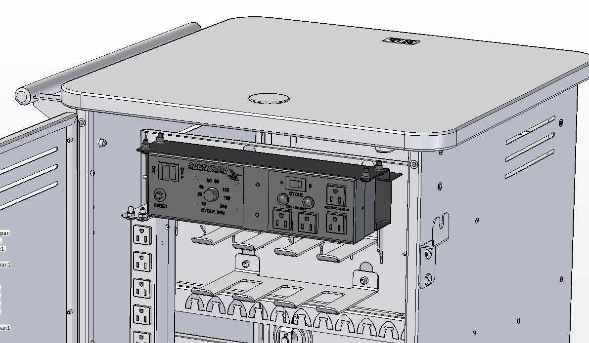Spectrum 55467S Cycle Timer Kit for Cloud 32 Chromebook Cart