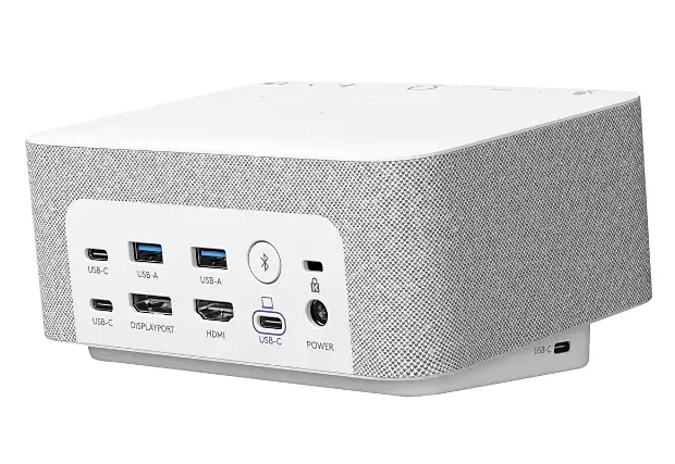 Logitech Logi Dock Docking Station - White