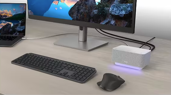 Logitech Logi Dock Docking Station - White