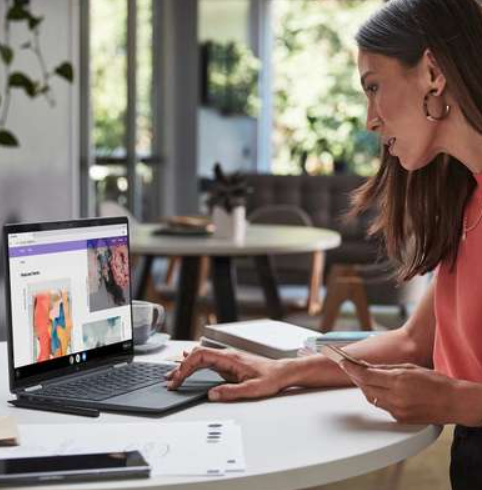 HP Chromebook Elite Dragonfly Enterprise - A4ED0UT#ABA - 8GB/256GB