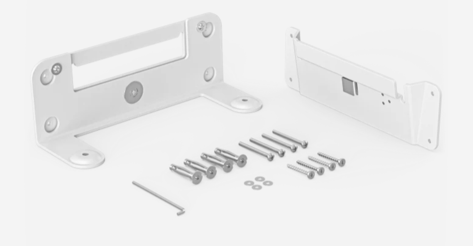 Logitech Wall Mount for Video Conferencing System - Silver - 952-000044